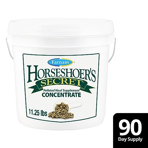 Packaging 30 jours Farnam Horseshoer’s Secret prêt pour un plan mensuel.