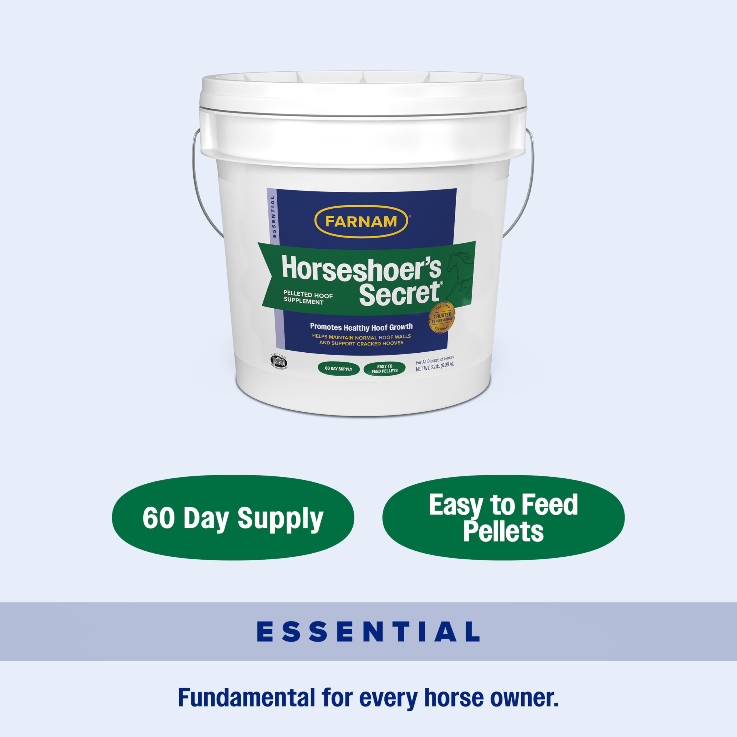 Farnam Horseshoer’s Secret recommande par maréchaux et professionnels equins.