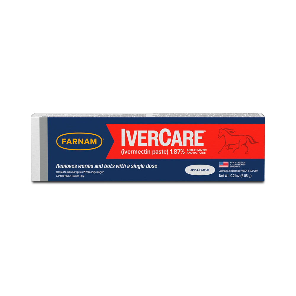 Seringue Farnam IverCare, pate-arome-pomme, prete a l'emploi.