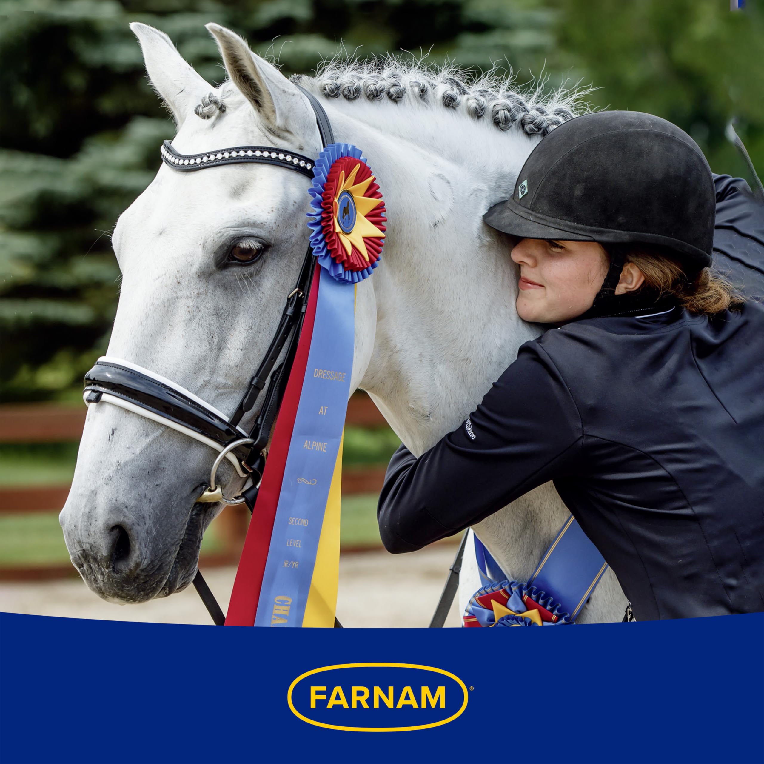 Farnam Laser Sheen – effet pour le cercle d'exposition.