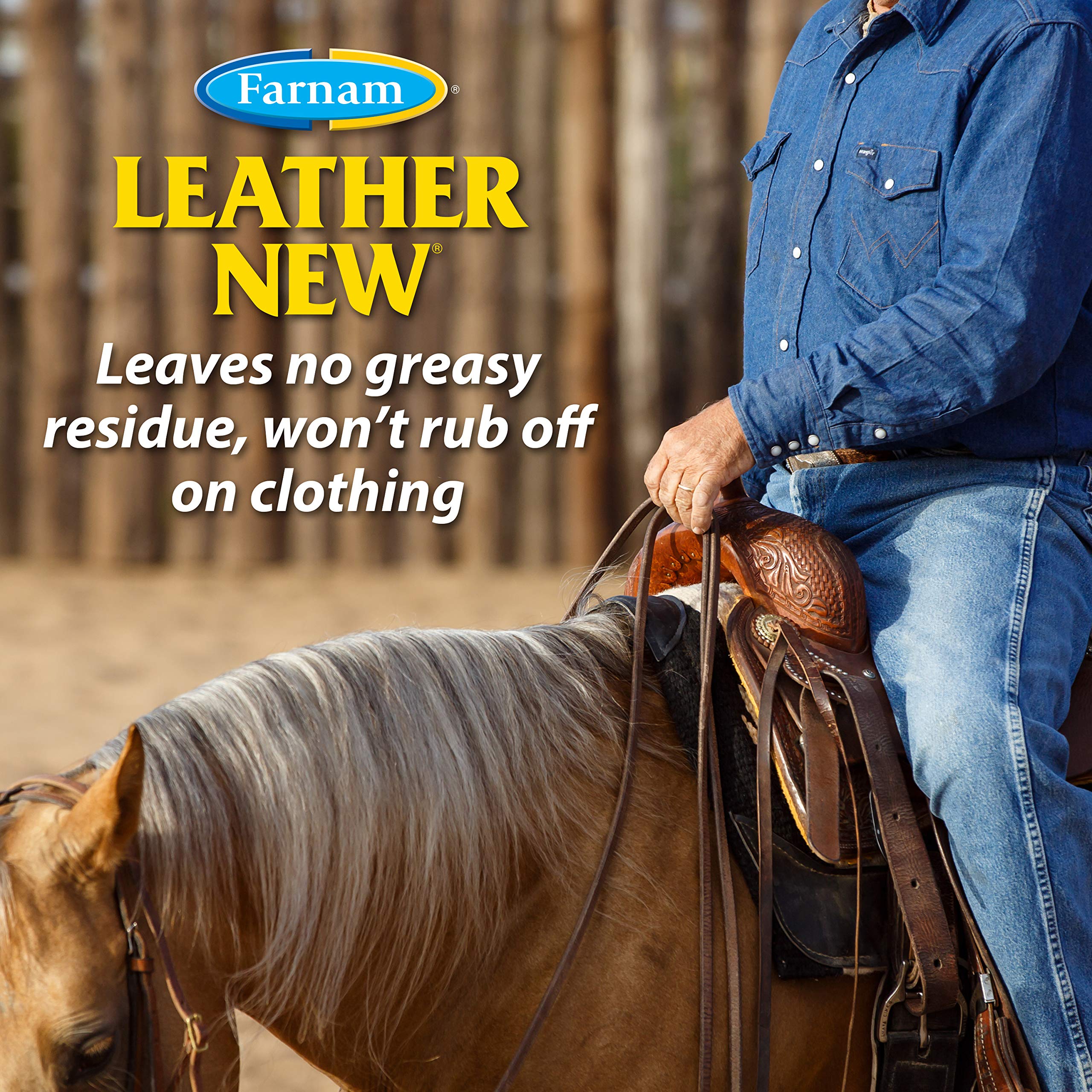 Farnam Leather New : versement-conditionneur montre l'application rapide et simple