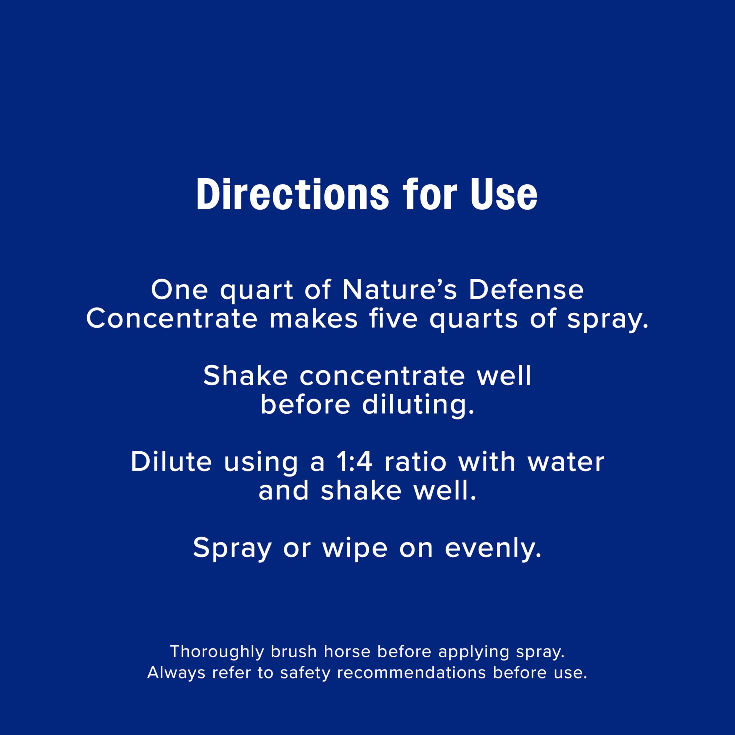 Spray non gras et rafraîchissant Farnam Nature’s Defense