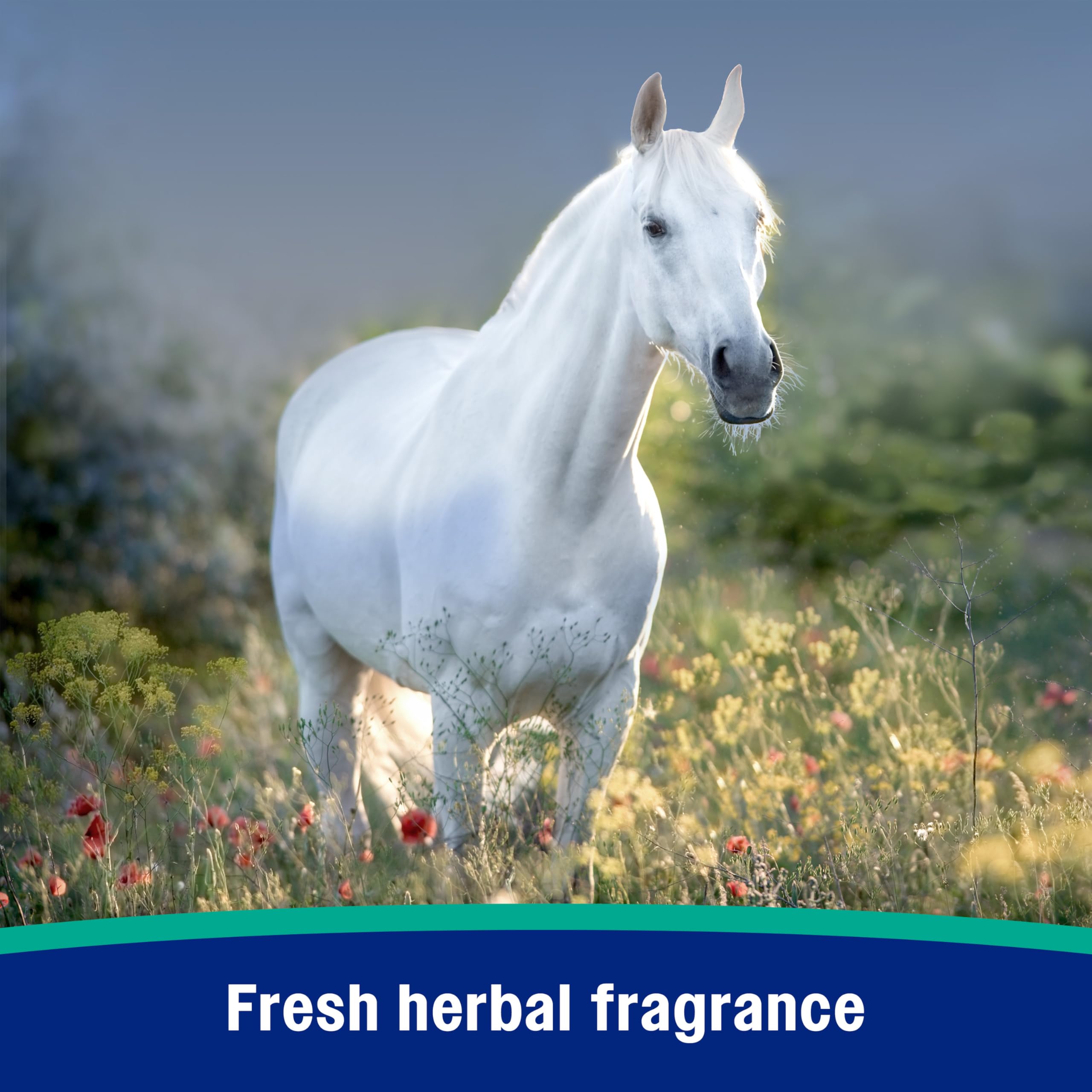 Fragrance herbacée citronnée Farnam Nature’s Defense pour chevaux