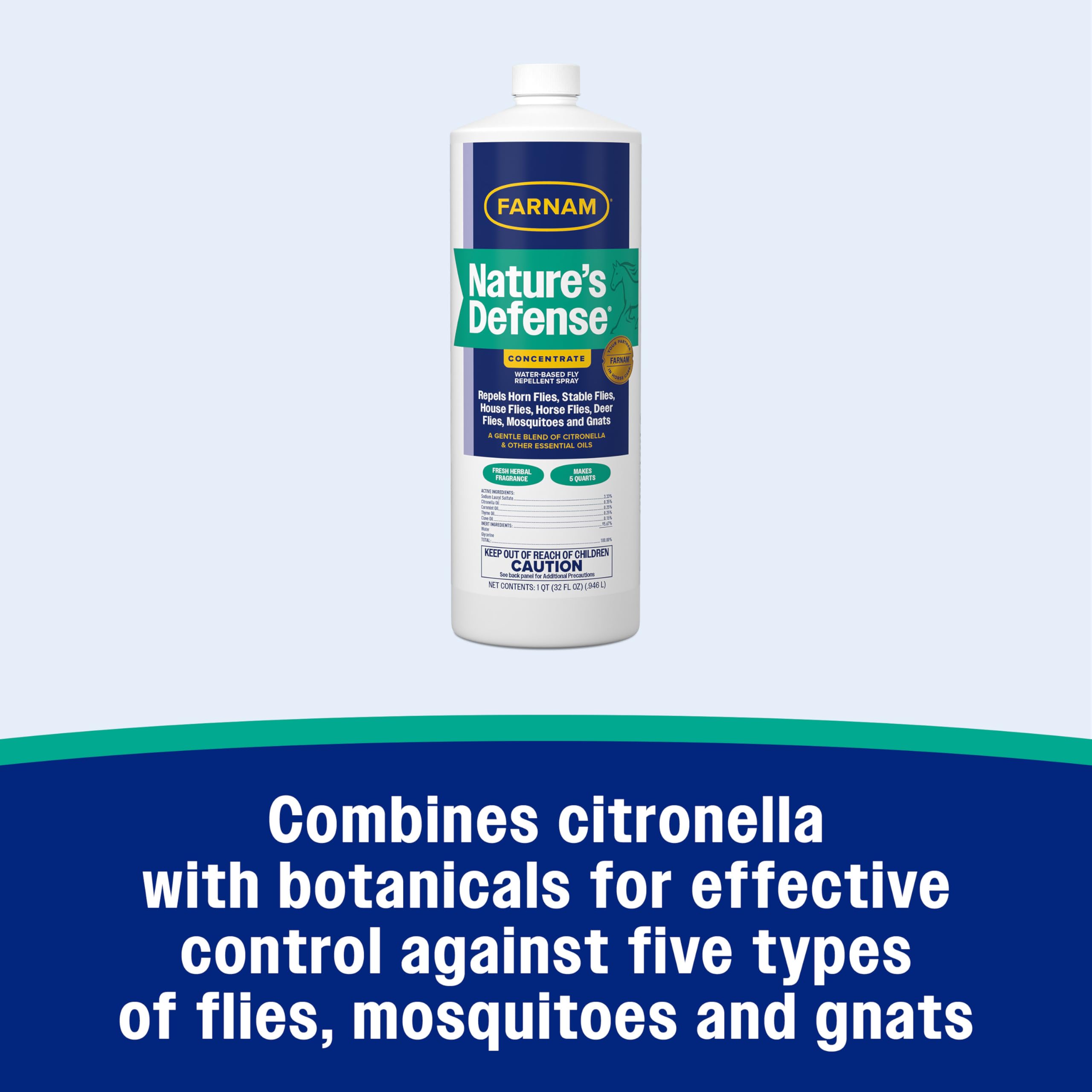 Farnam Nature’s Defense Concentrate : flacon diluable pour dosages personnalisés