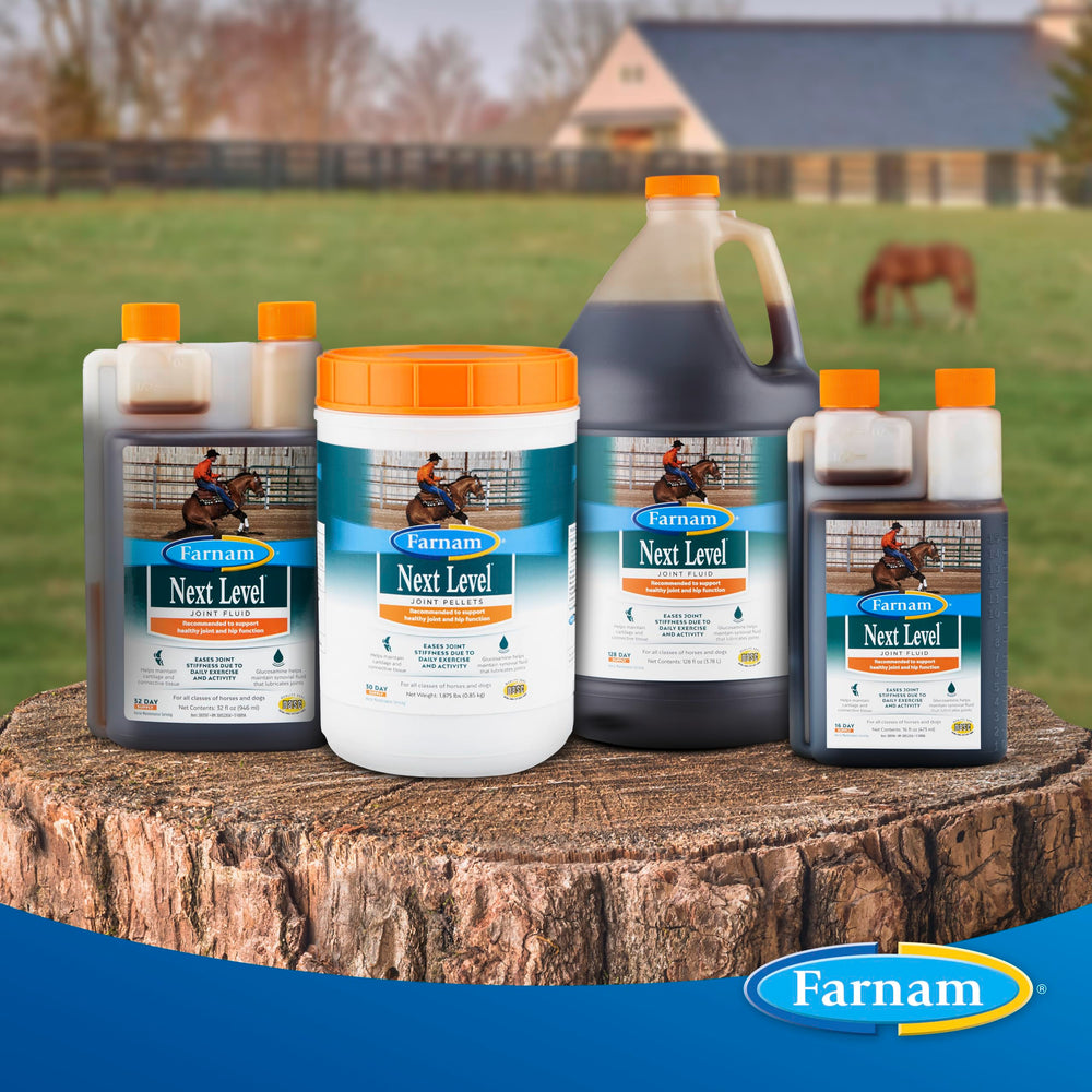 Farnam Next Level Joint, glucosamine et chondroïtine soutiennent le mouvement quotidien.