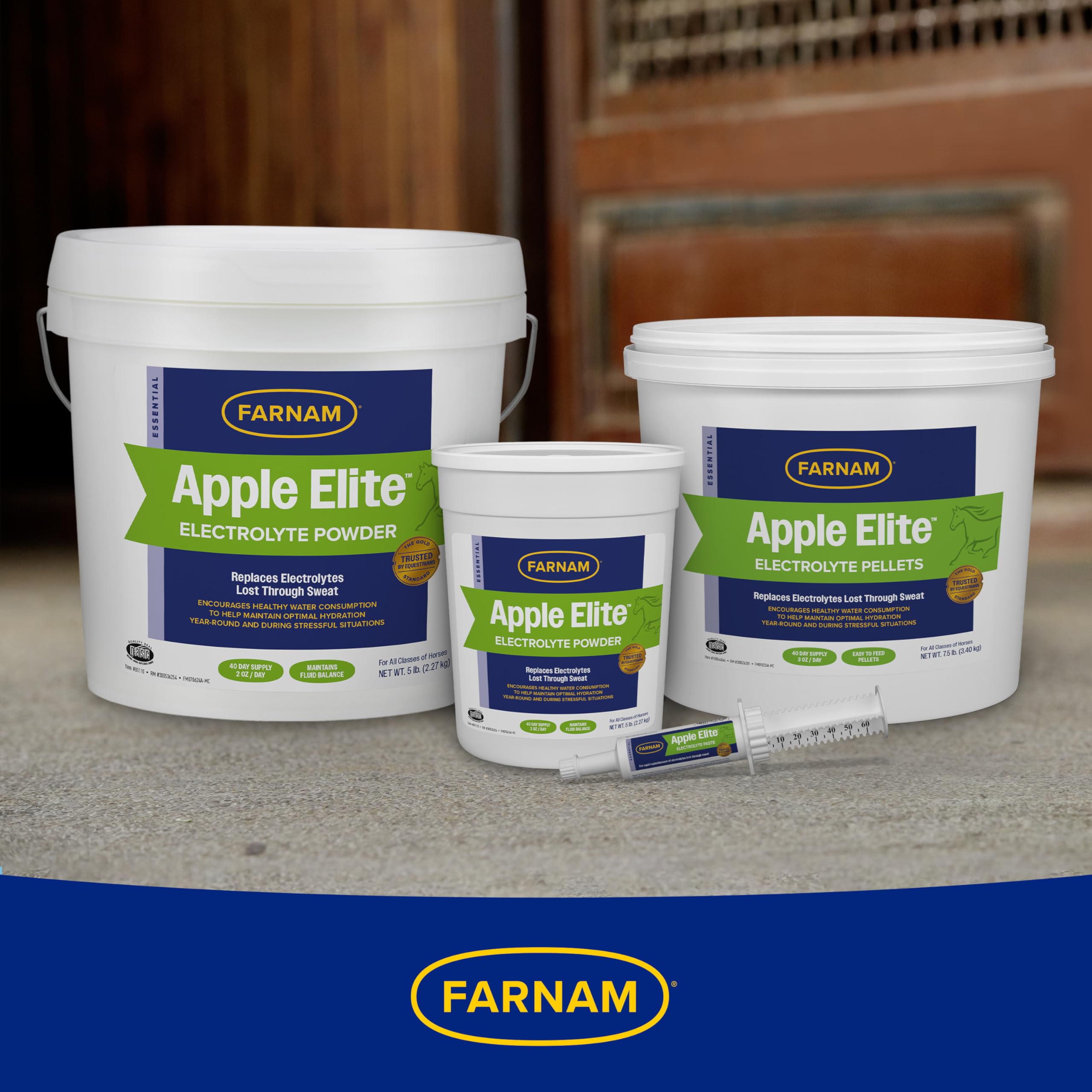 Pâte Farnam Apple Elite favorise la récupération musculaire après travail intensif.