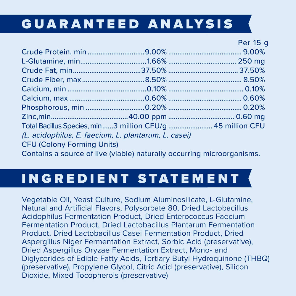 Compatibilité avec Probiotic Powder et d'autres produits Farnam.