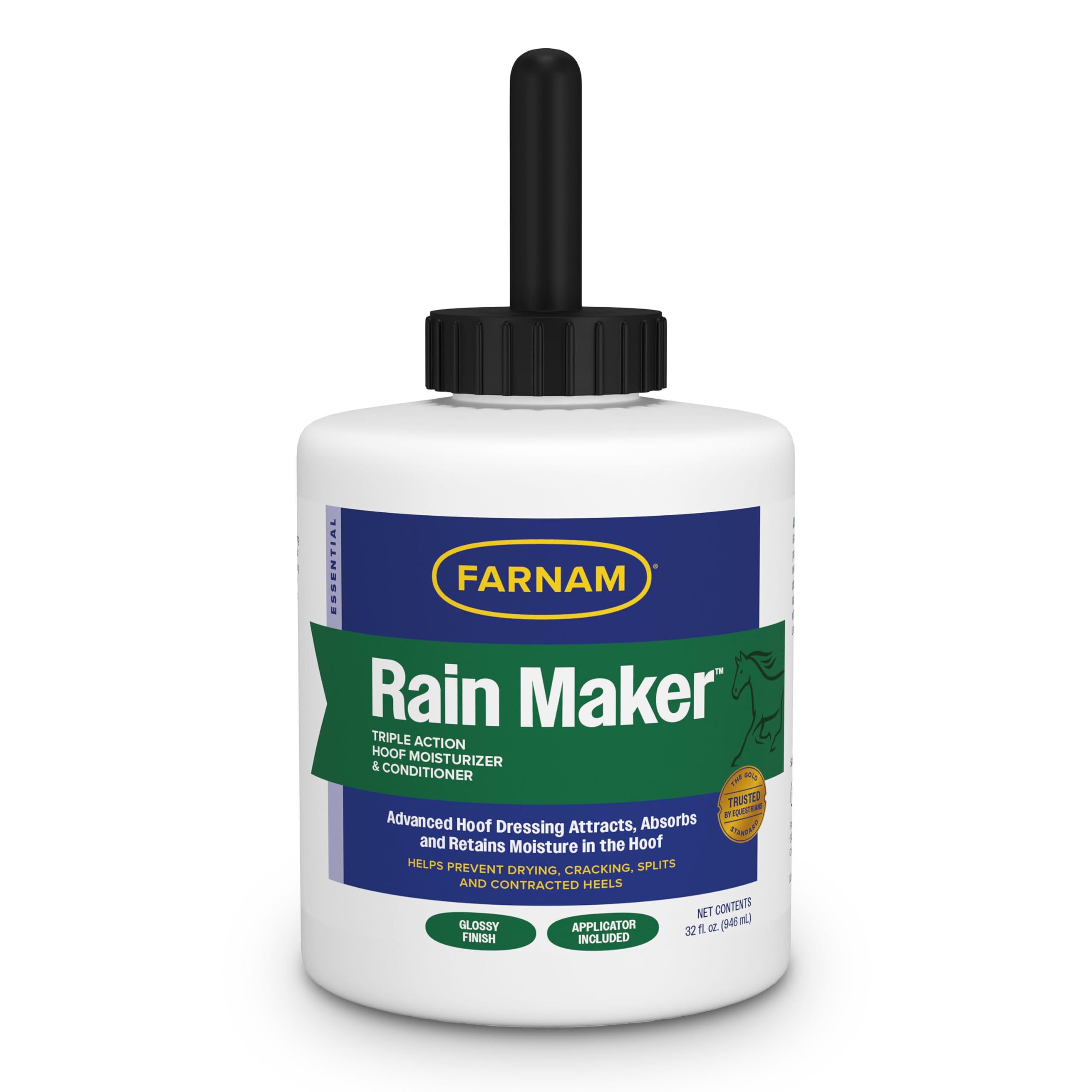 Farnam Rain Maker, pommade sabot, applique et hydration du sabot.