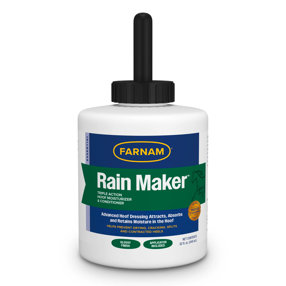 Farnam Rain Maker, pommade sabot, applique et hydration du sabot.