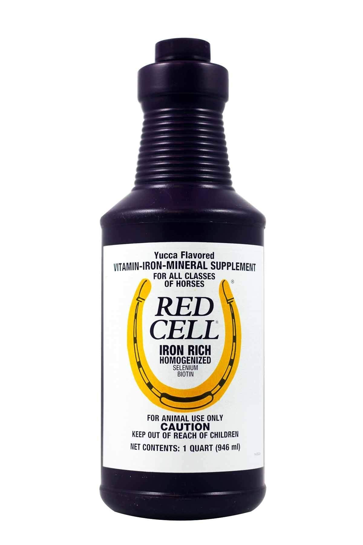 Farnam Red Cell Liquid : bouteille 32 oz avec doseur pour un dosage précis et usage quotidien.