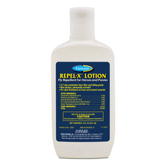 Lotion Farnam Repel-X anti-mouches pour chevaux, réduit les irritations dues aux piqûres.