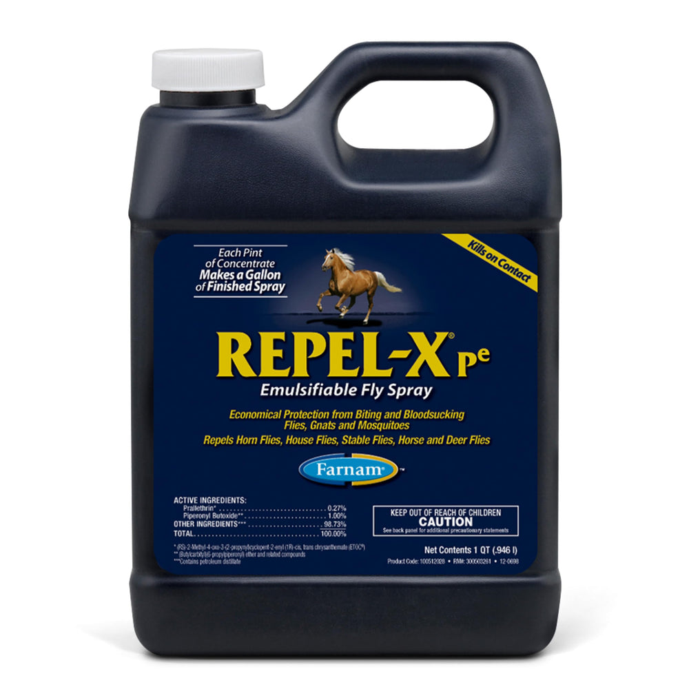 Farnam Repel-X pe: concentré dilué dans l'eau pour spray pratique.