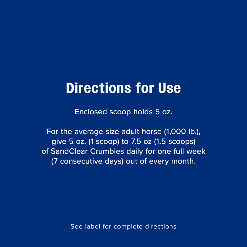 Farnam SandClear Croquettes idéale pour zones sablonneuses en pâture