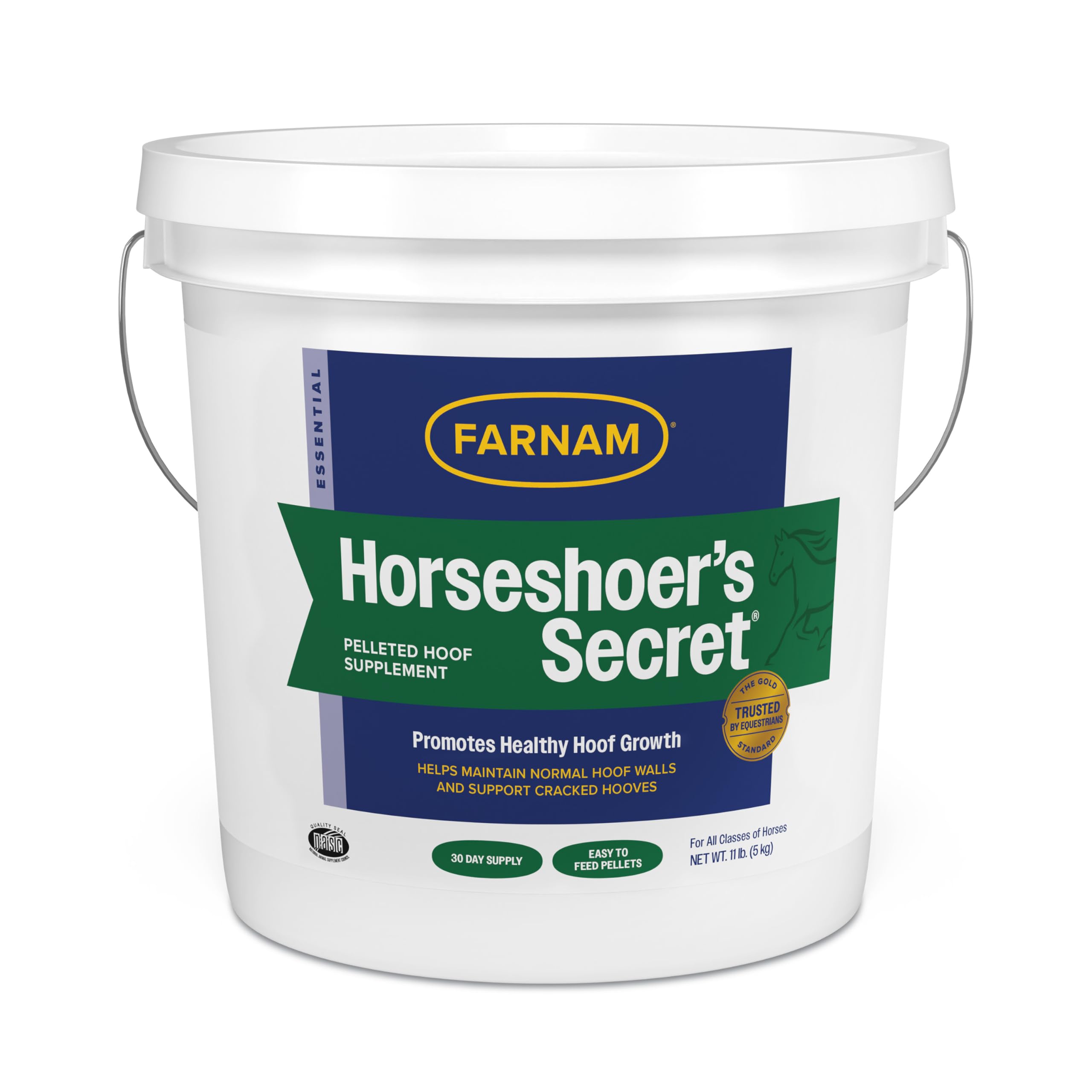 Farnam Secret du Maréchal-Ferrant granulés favorisant croissance des sabots.