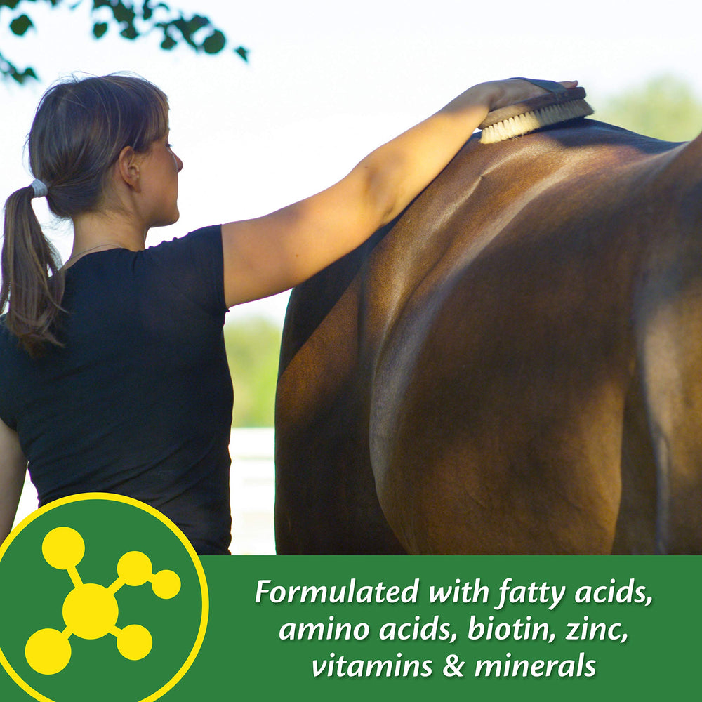 Farnam Super 14—formule améliorée omega pour les chevaux.
