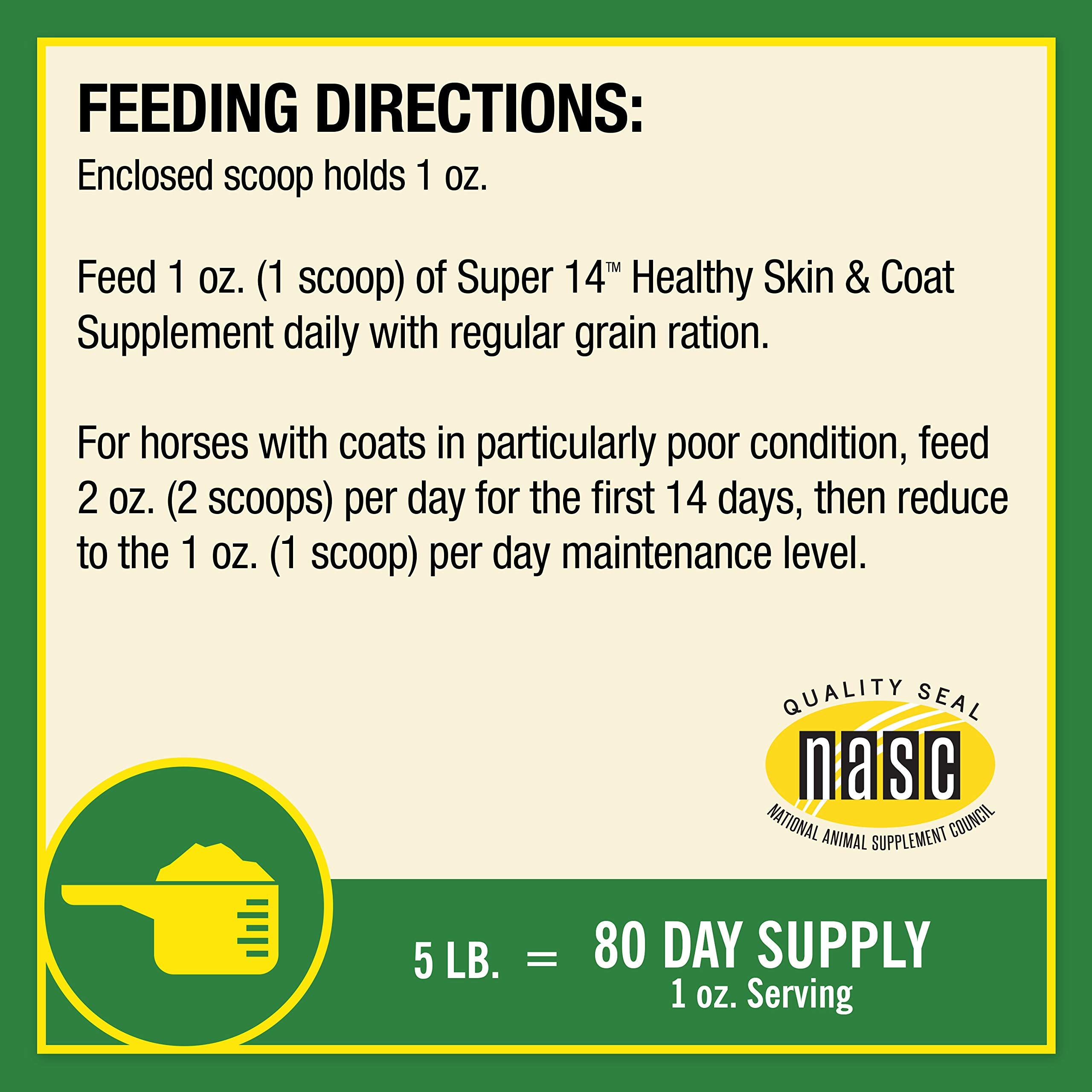 Farnam Super 14: utilisation-quotidienne, pratique pour le soin quotidien du cheval