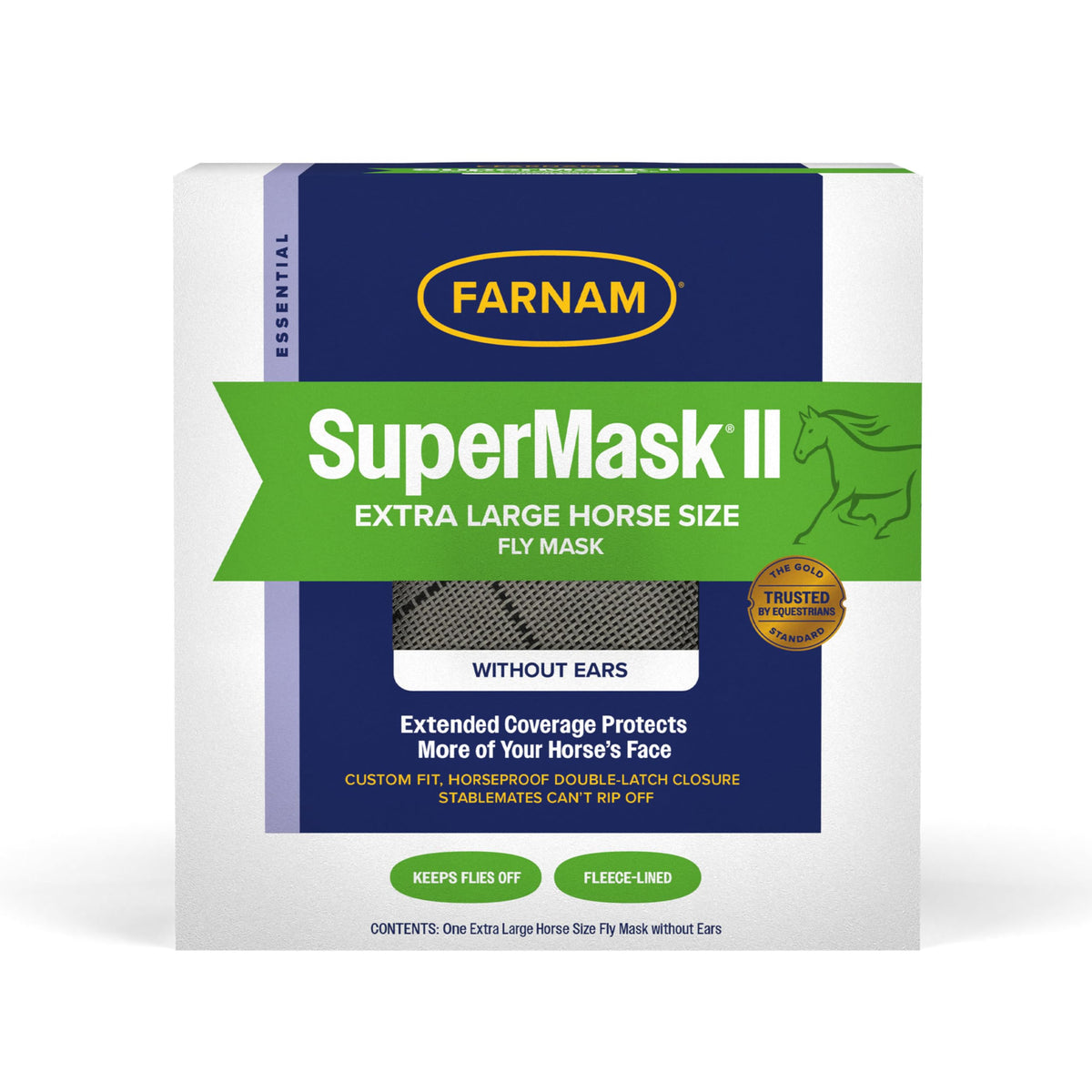 Farnam SuperMask II – masque sans oreilles offrant une couverture faciale étendue