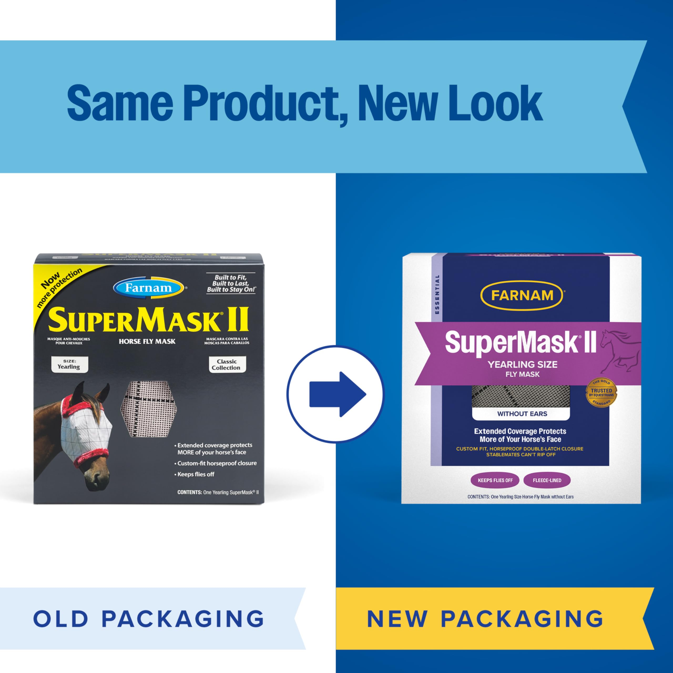 Masque Farnam SuperMask II offre couverture faciale étendue pour plus de protection.