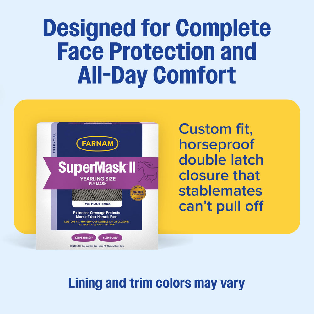 Masque Farnam SuperMask II protège des rayons UV grâce à sa maille.