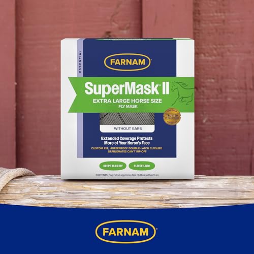 Farnam SuperMask II – masque adapté à toutes les tailles de chevaux