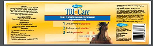 Farnam Triple Action : application locale sur la plaie pour chevaux et chiens.