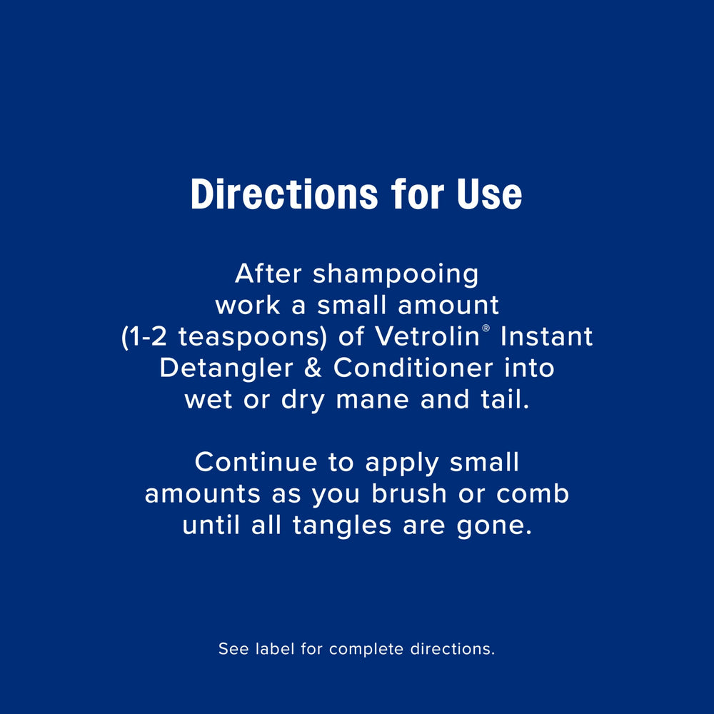 Farnam Vetrolin application-rapide : dose legere suffit pour des resultats visibles.