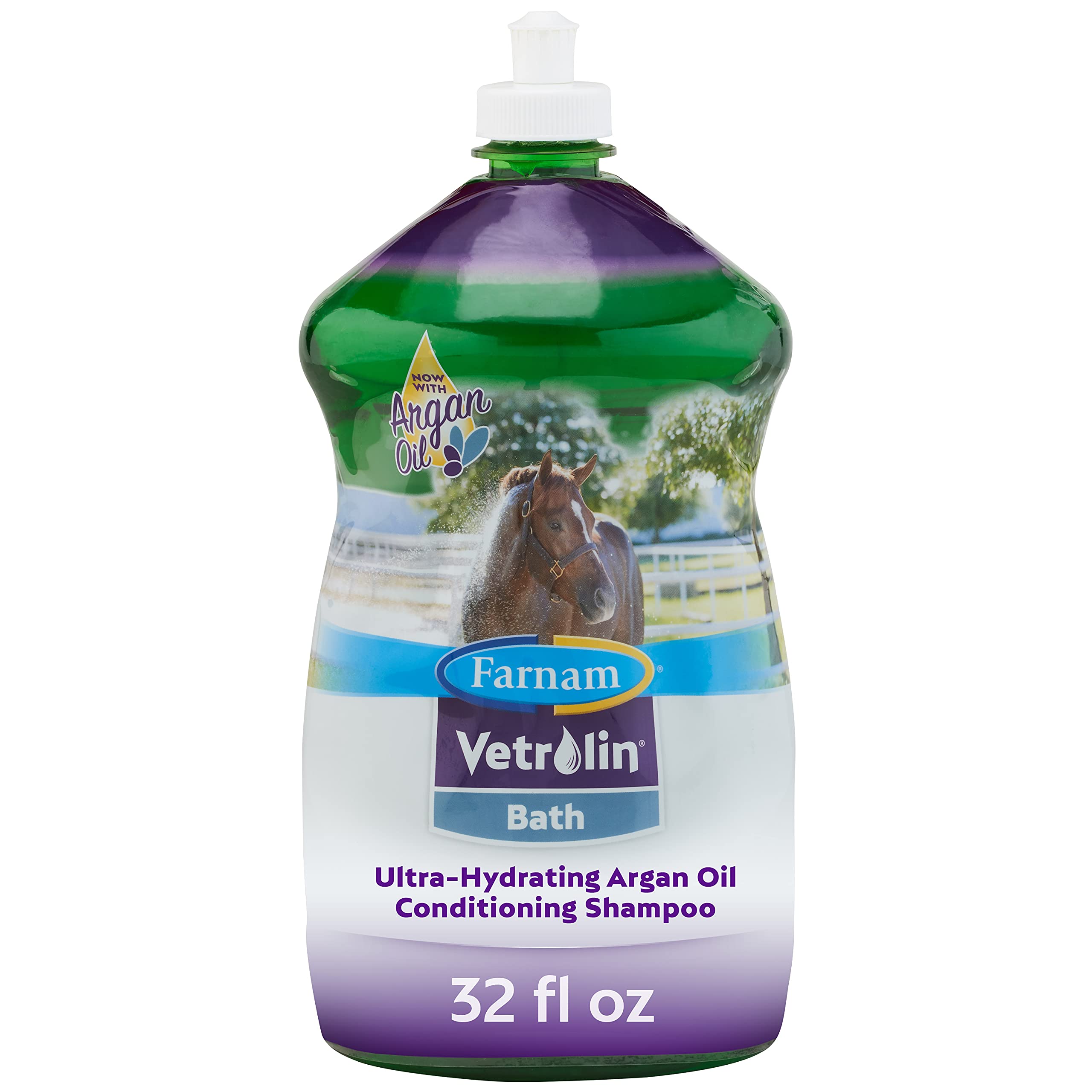 Farnam Vetrolin Bath – bouteille 32oz, nettoyage en douceur du pelage