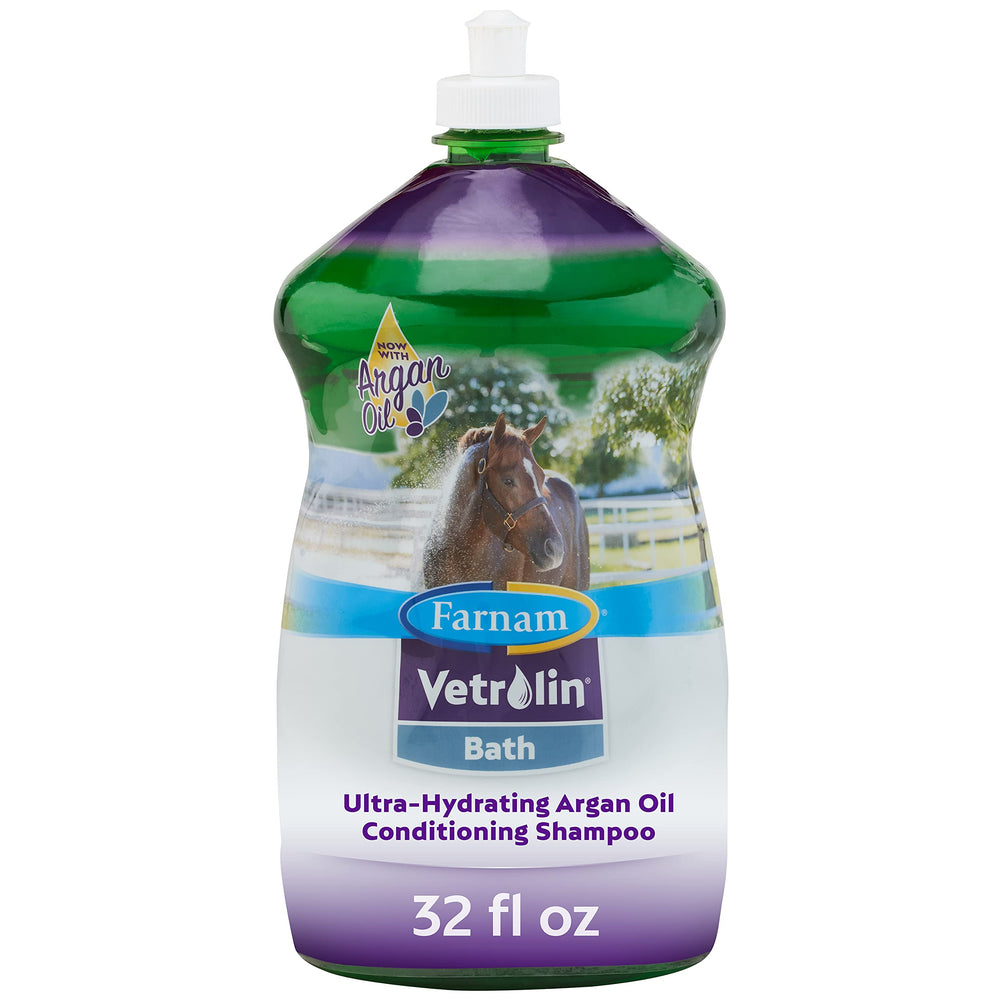 Farnam Vetrolin Bath – bouteille 32oz, nettoyage en douceur du pelage