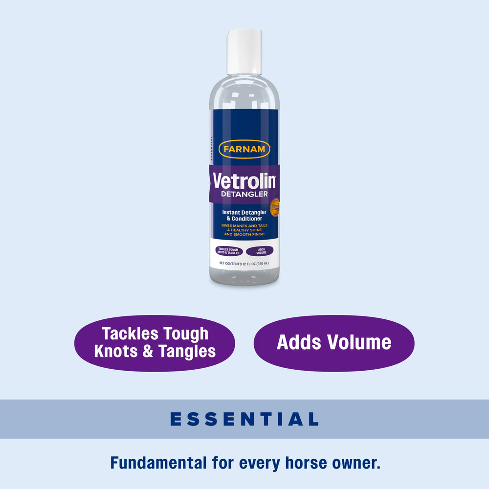Farnam Vetrolin protection-casse : minimise les dommages lors du demelage.