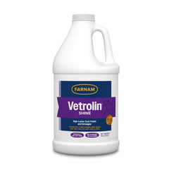Flacon spray Vetrolin Shine Farnam prêt à l’emploi pour une brillance durable du pelage.