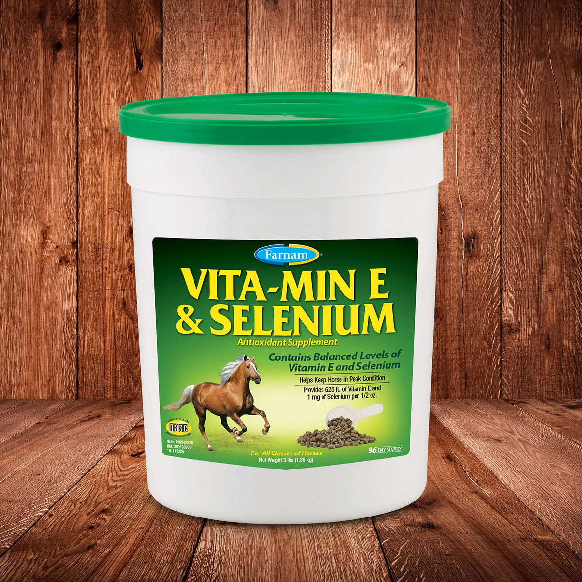 Farnam Vita-Min E et Selenium flacon-pour : soutien musculaire après l effort.