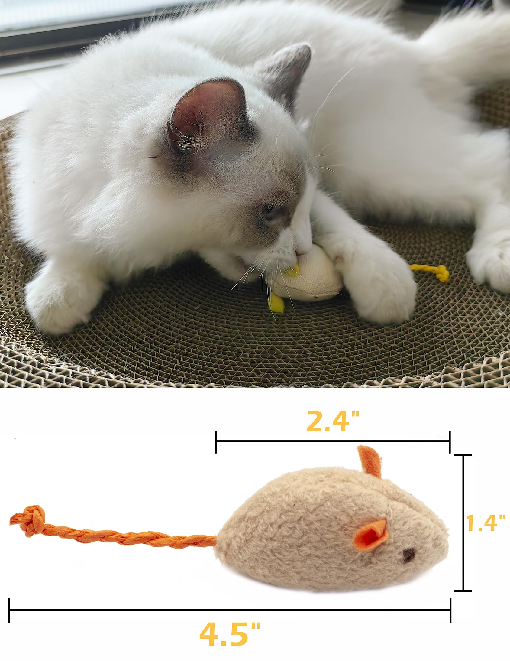 Palette de 9 couleurs assorties des souris peluche Fashion's Talk.