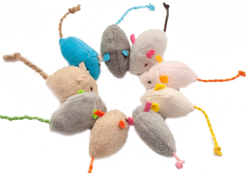 Design réaliste des souris peluche Fashion's Talk pour chasse simulative.