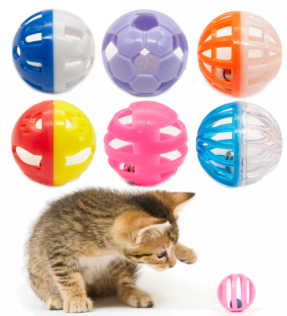 Balles Fashion's Talk pour chat avec cloche interne pour jeu stimulant.
