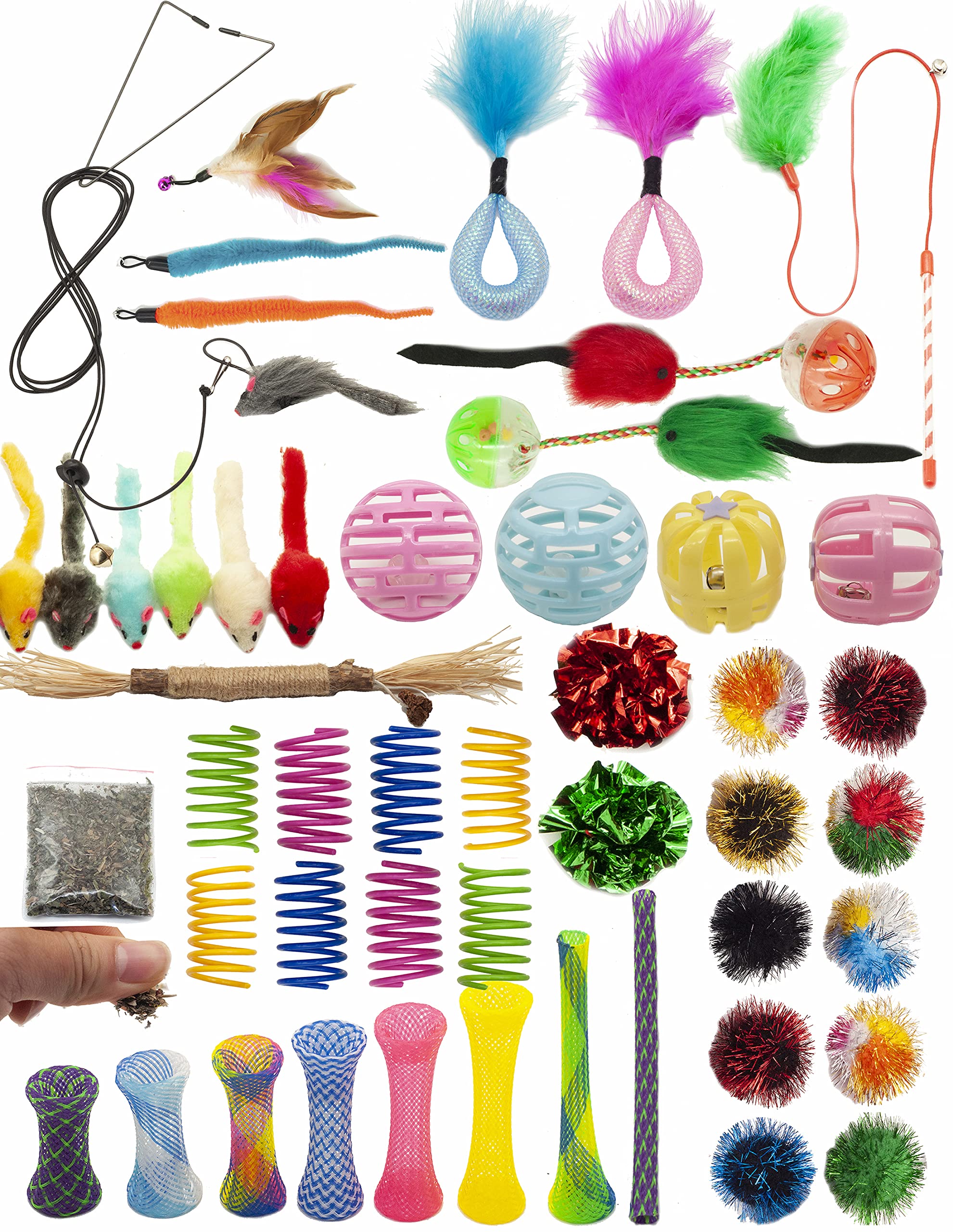 Fashion's Talk: ensemble complet de jouets pour chat d'intérieur.