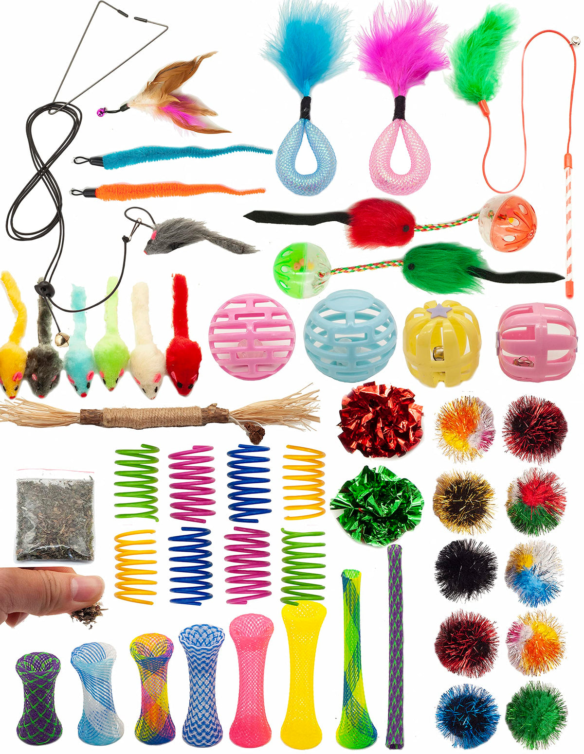 Fashion's Talk: ensemble complet de jouets pour chat d'intérieur.