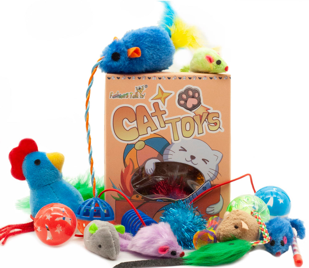 Fashion's Talk – souris peluche réalistes pour stimuler l’activité et le jeu.