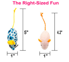 Fashion's Talk Souris peluche, couleurs variées pour éveiller l’intérêt.