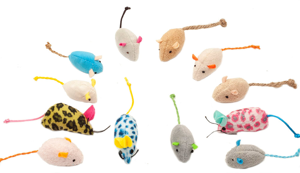Fashion's Talk Souris peluche, aide à l'exercice quotidien des chats.