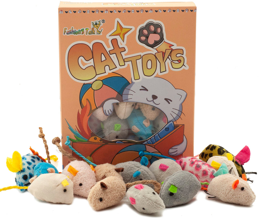 Fashion's Talk Souris peluche, assortiment de 32 pièces.