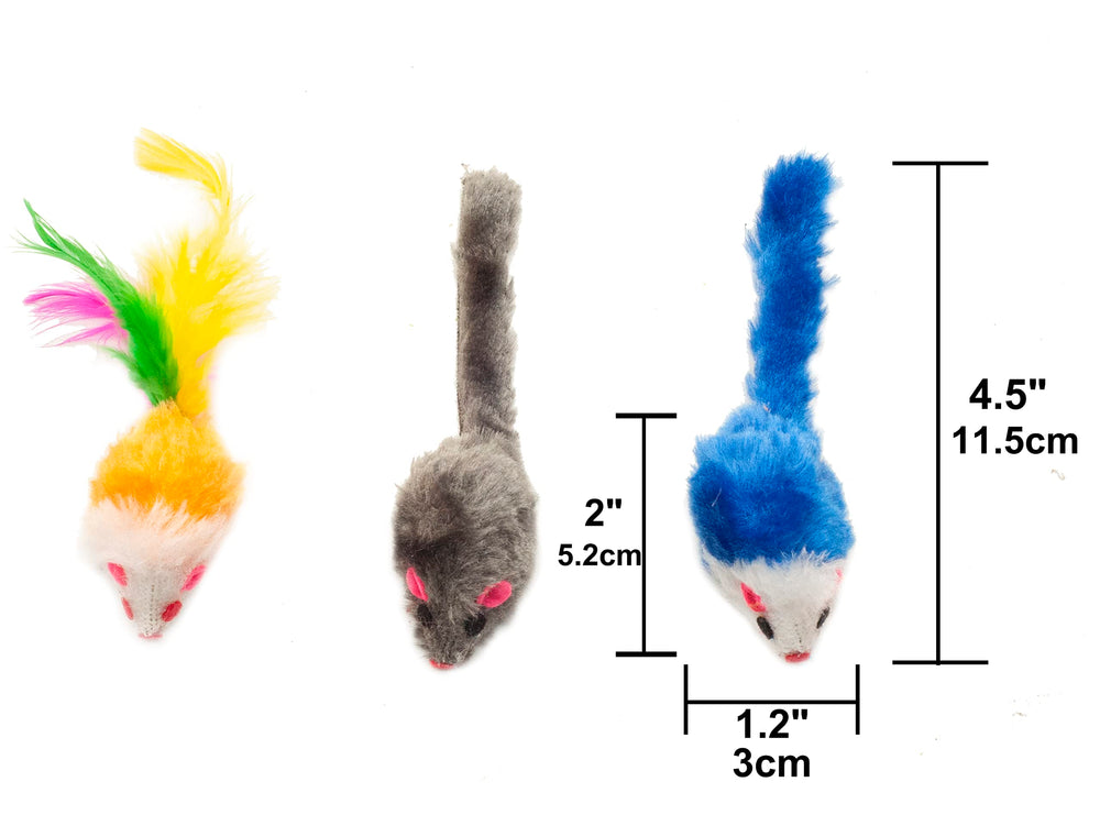 Fashion's Talk - Ensemble 48 souris peluche: kit abondant pour partager le jeu.