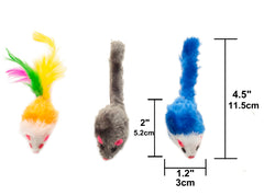 Fashion's Talk - Ensemble 48 souris peluche: kit abondant pour partager le jeu.