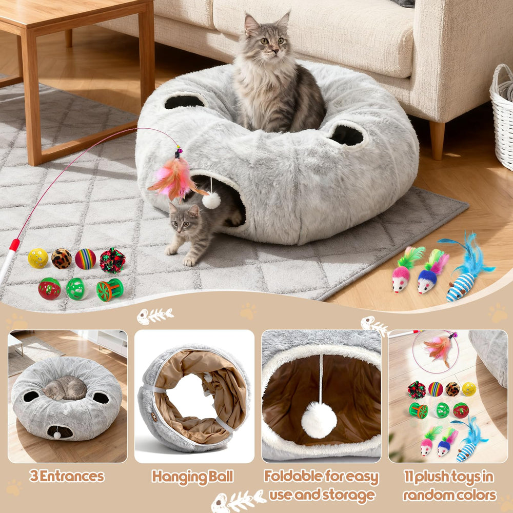 Fayavoo jouets inclus pour chats (11 pièces) pour activité variée.