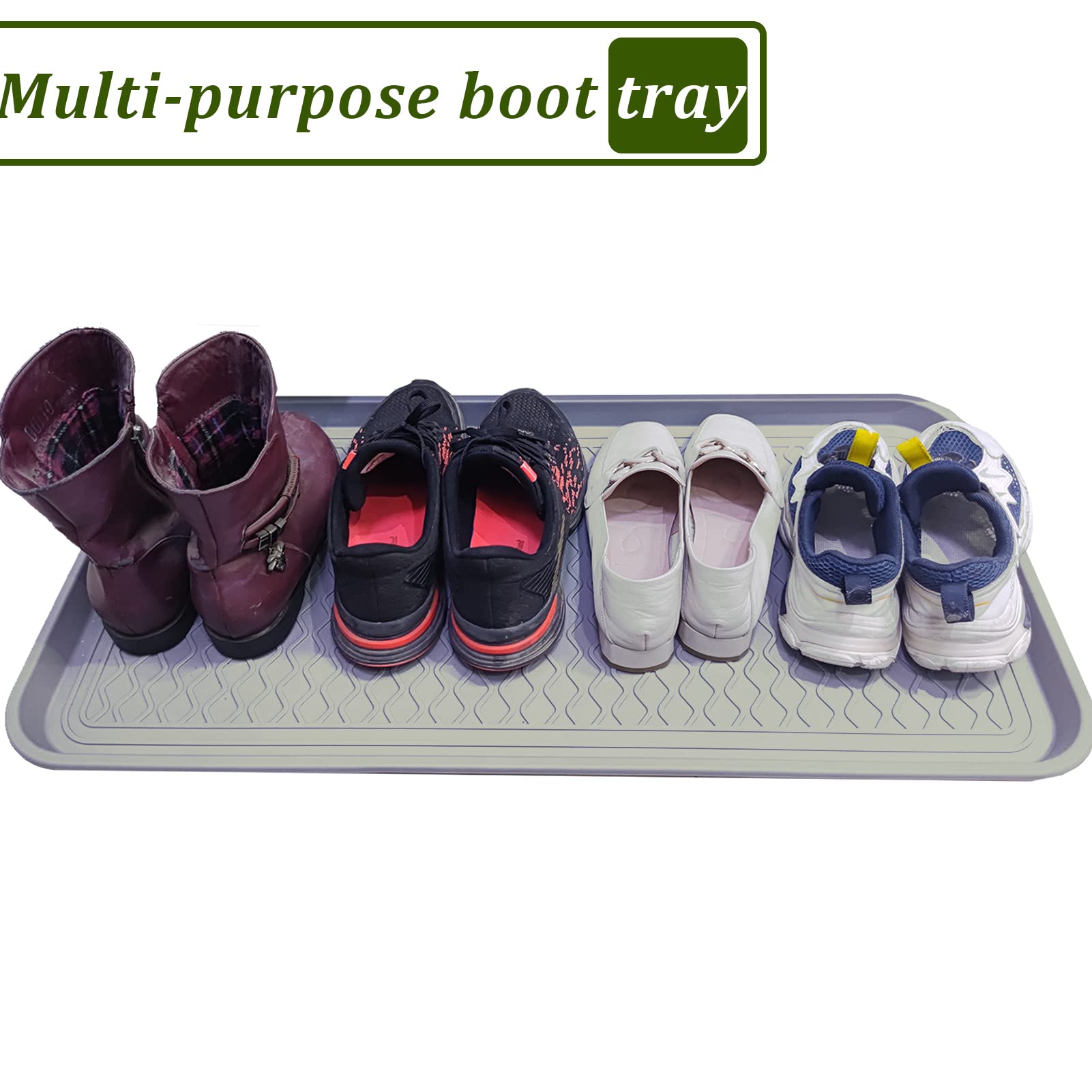 FDGARDEN tapis-botte-polyvalent: idéal près de la porte pour garder le sol propre.