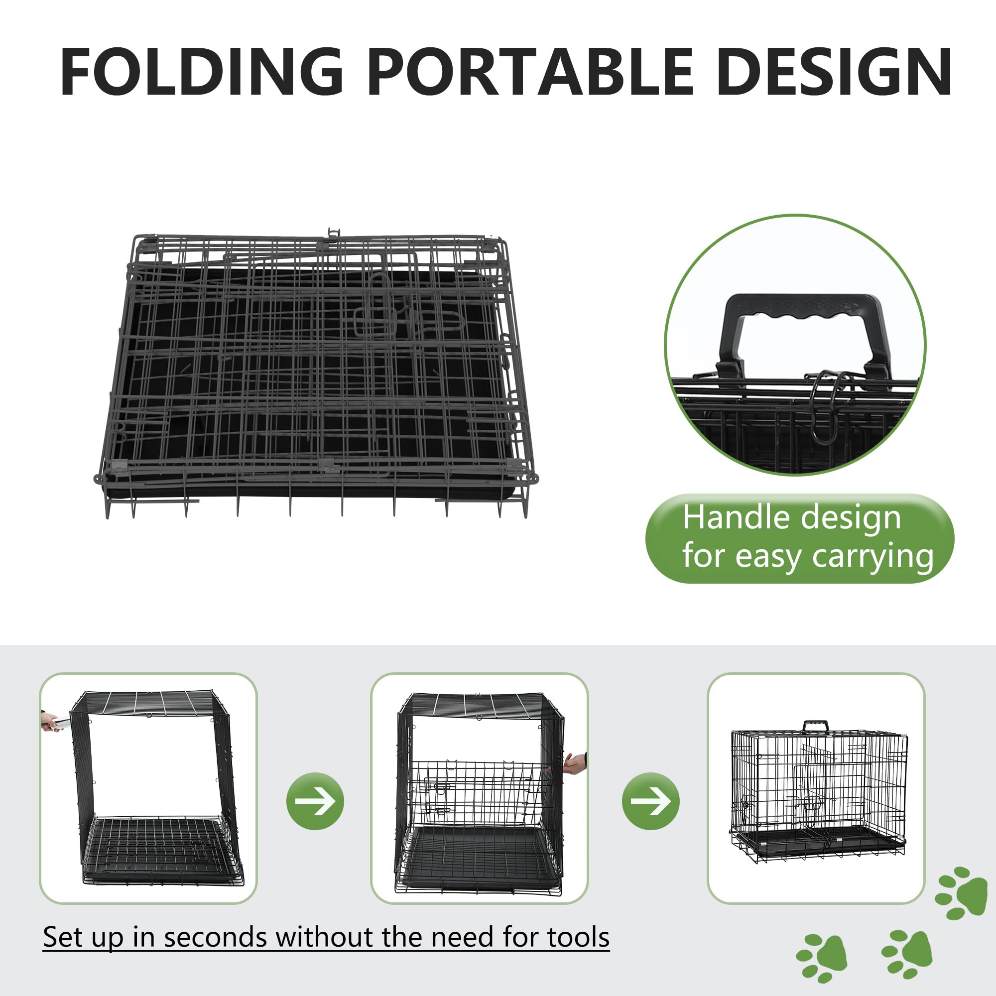 FDW cage chien transportable sans outils montage rapide