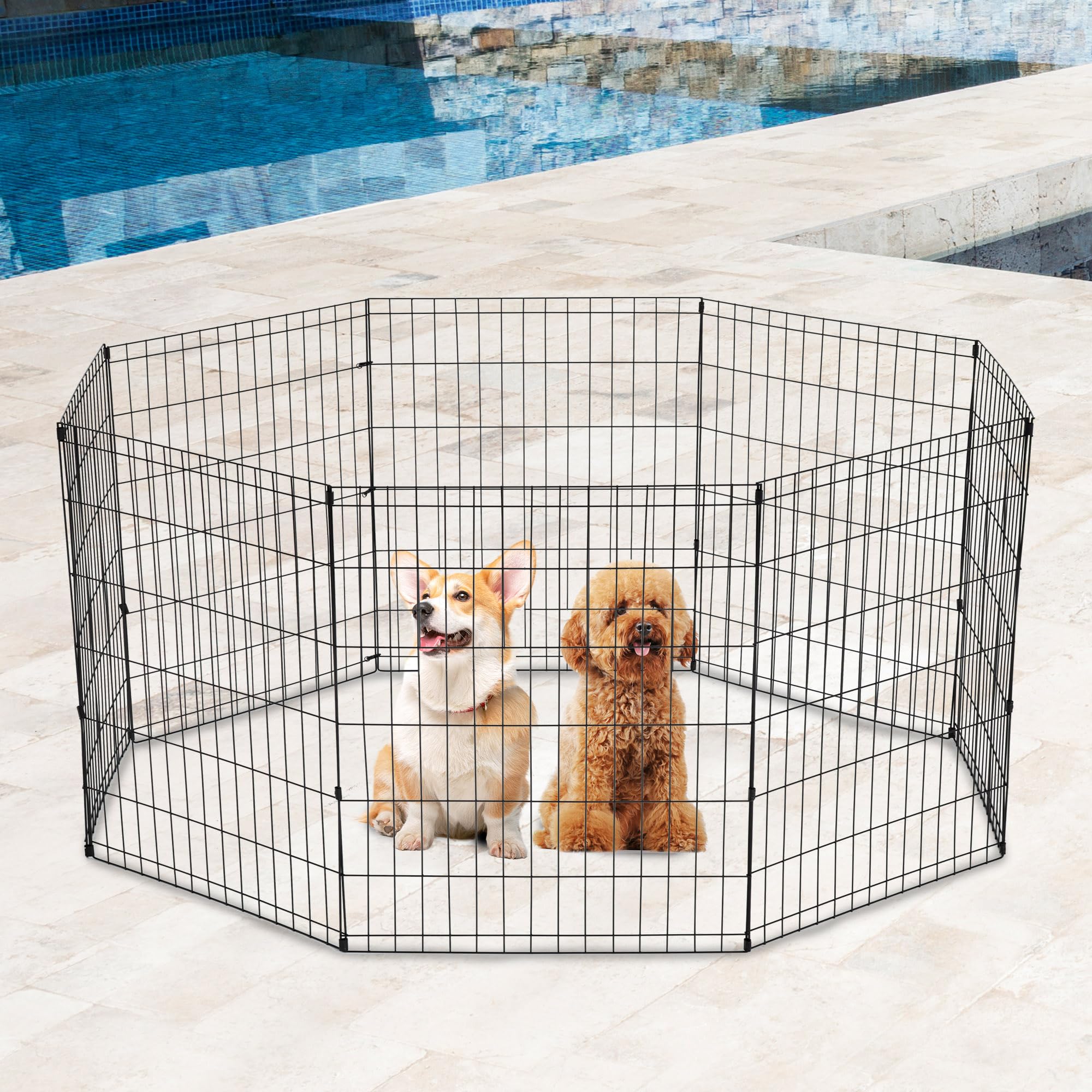 FDW chenil polyvalent pour chiots et petits animaux, intérieur ou extérieur