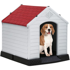 FDW Maison Chien Interieur Exterieur robuste et étanche pour tous temps.