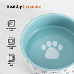 Gros bol FE FUN ELEMENTS avec motifs chien sur l’extérieur, parfait pour repas conviviaux.
