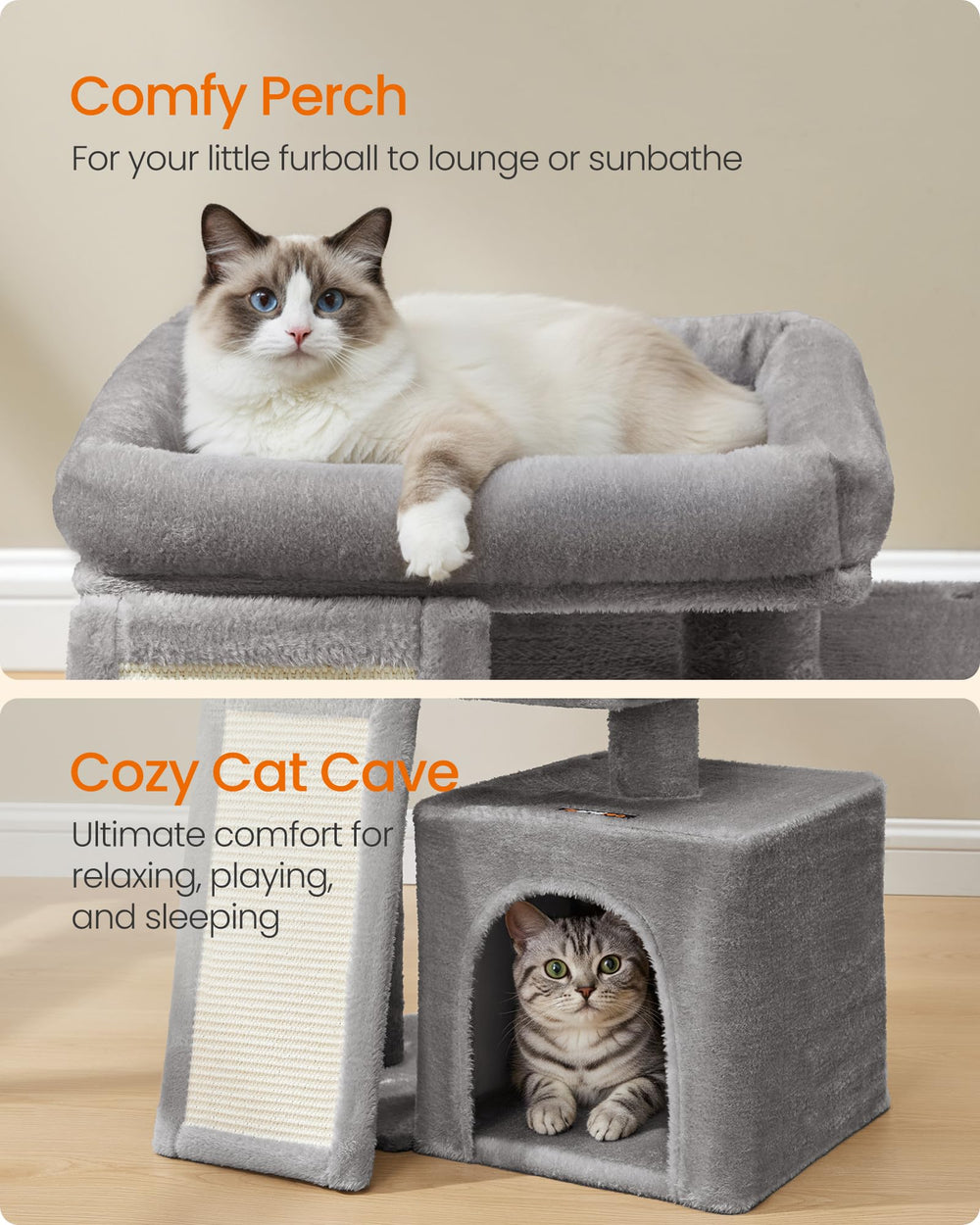 Feandrea arbre chat caverne-confort, refuge discret et confortable