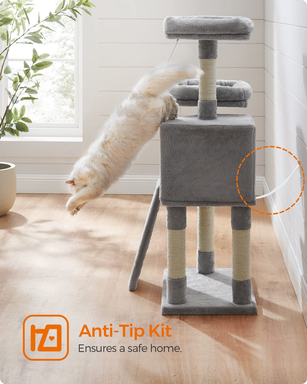 Feandrea Arbre Chat Petit Espace – idéal pour petits appartements.